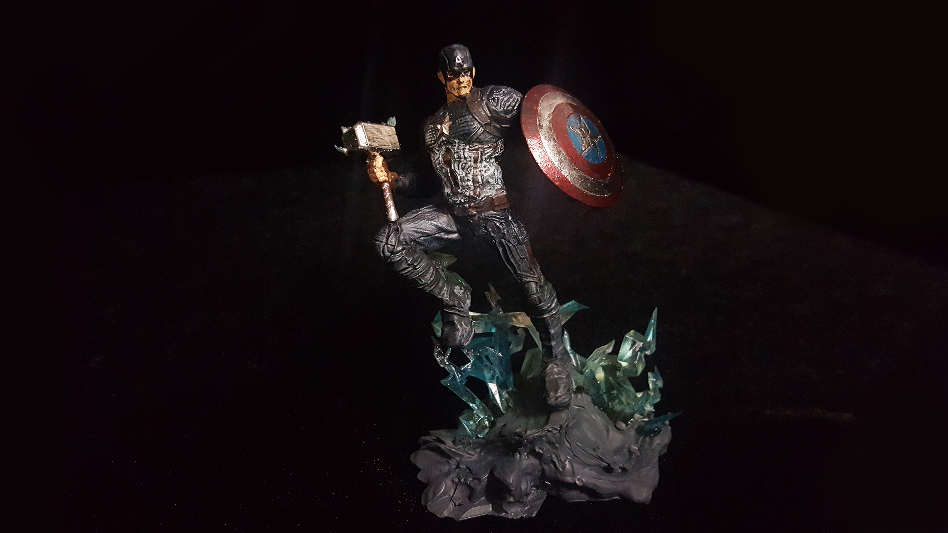 CAPTAIN AMERICA AVENGERS ENDGAME MARVEL MODEL FOR 3D PRINT — image 1
