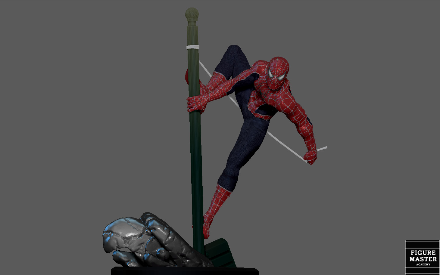 SPIDERMAN TOBEY MAGUIRE NO WAY HOME MCU MARVEL MOVIE STATUE 3D PRINT — image 1