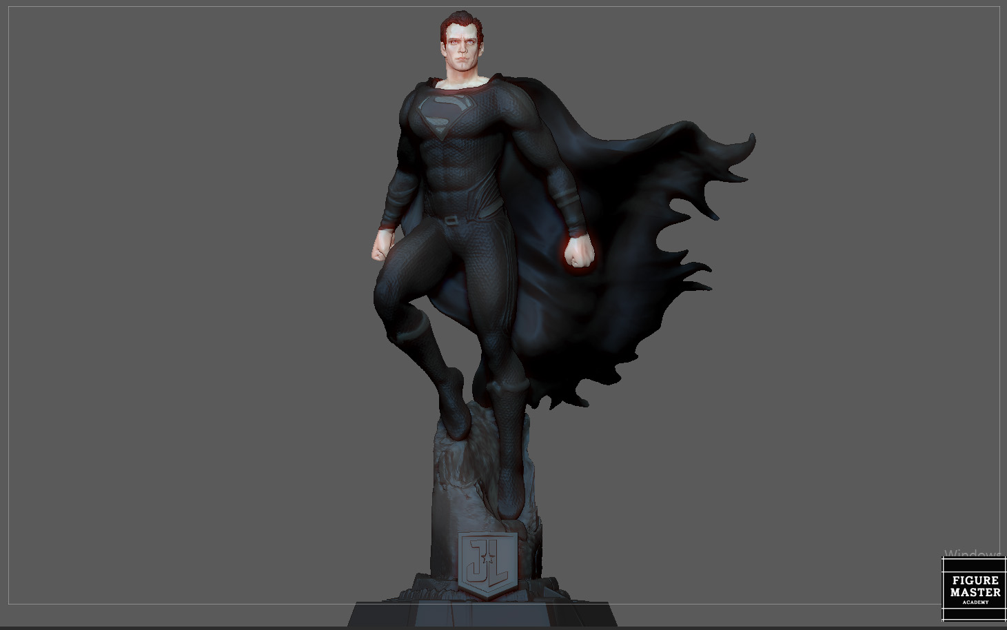 BLACK SUPERMAN JUSTICE LEAGUE JACK SNYDER CUT HENRY CAVILL DC HERO — image 1